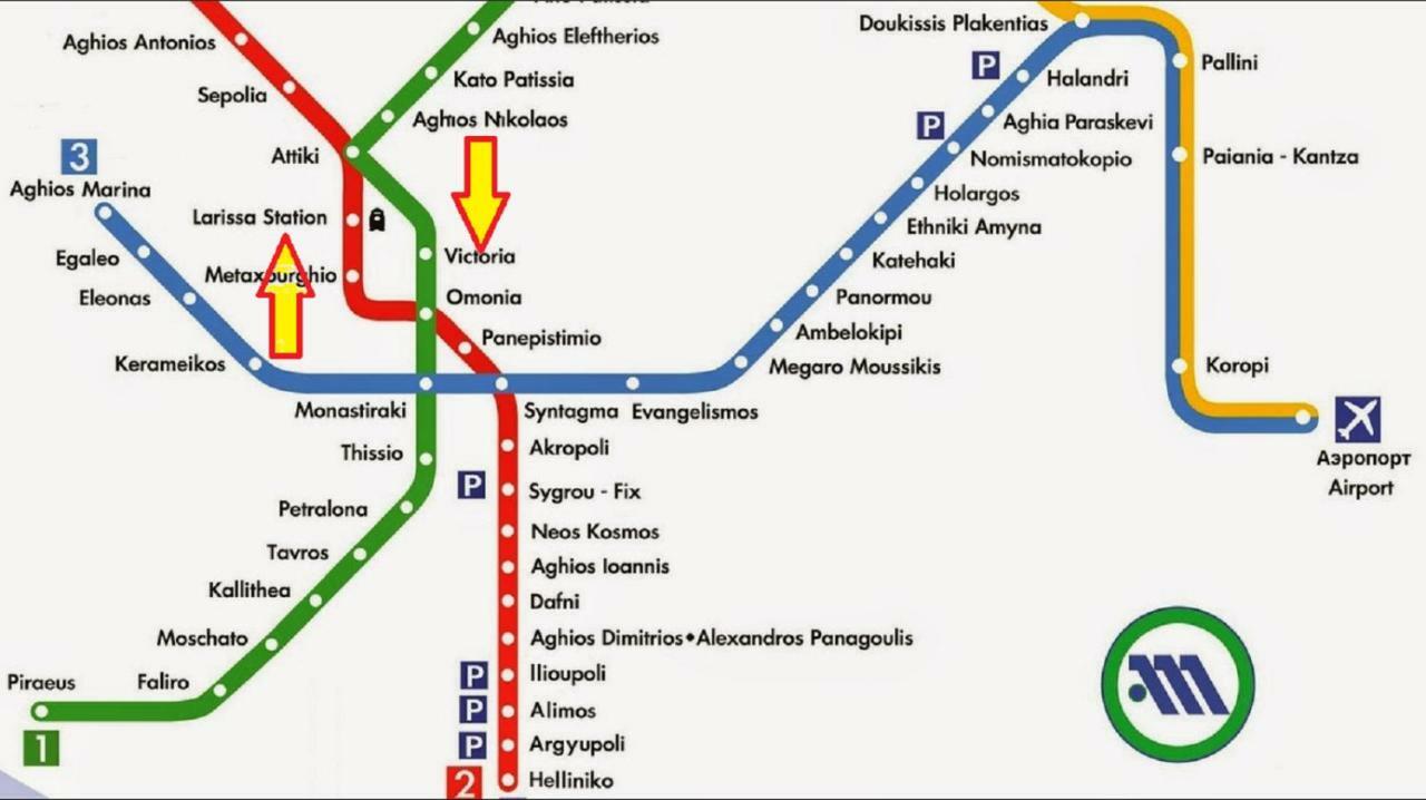 Cozy Near Victoria Metro Station Apartment Athen